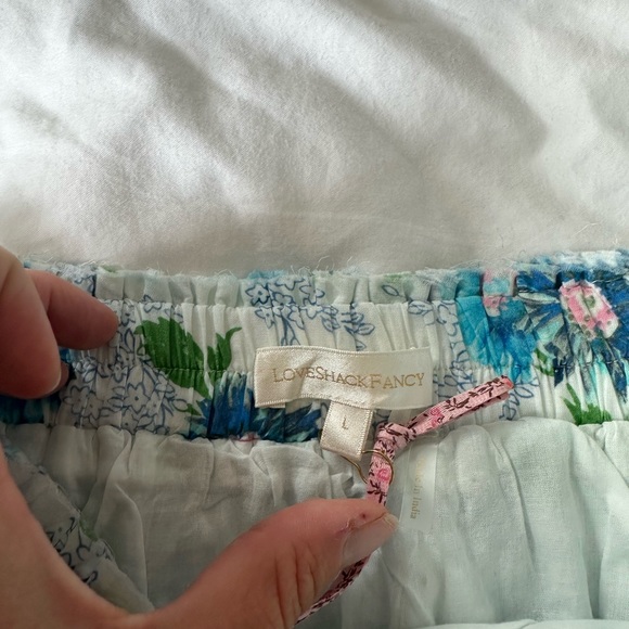 LoveShackFancy Ruffle Mini Skirt - Picture 3 of 6